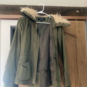 Army green jacket
